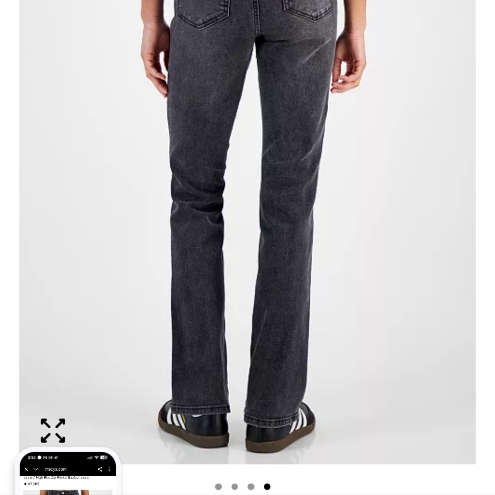 High Rise Boot Cut Jeans - Picture 3 of 12